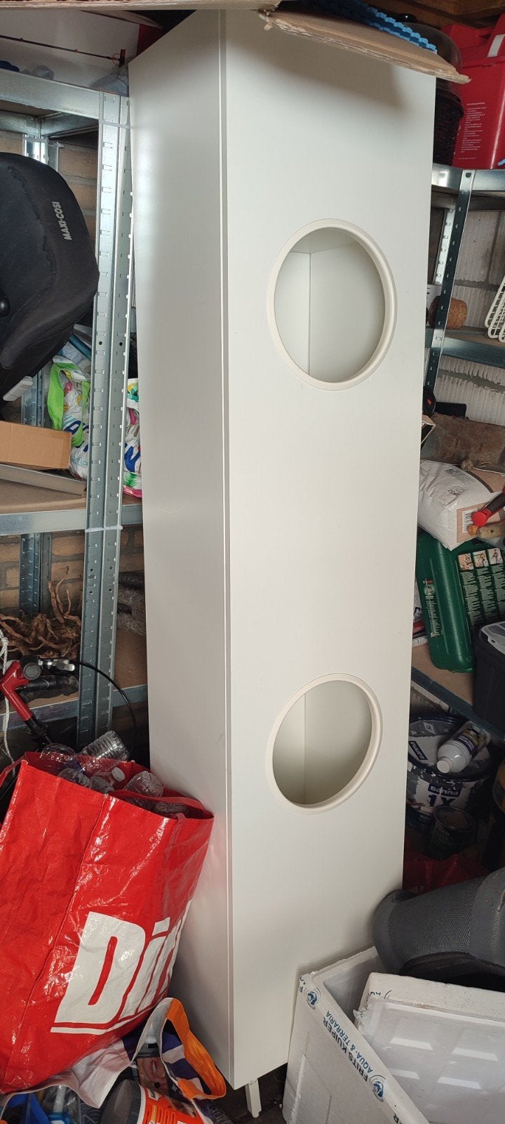 nysjon ikea wasmand kast voor wasgoed, Huis en Inrichting, Badkamer | Badkamermeubels, Ophalen, Gebruikt, 25 tot 50 cm, 50 tot 100 cm