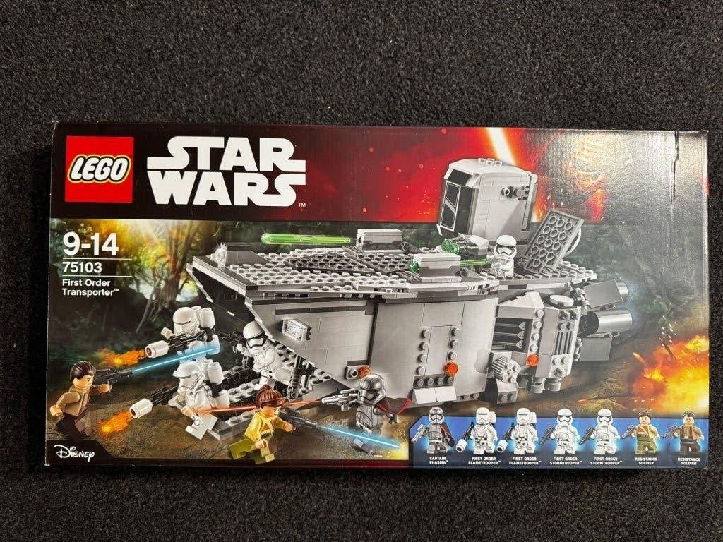 LEGO Star Wars 75103 First Order Transporter – compleet, Inclusief instructies, Star Wars, Lego, Ophalen of Verzenden