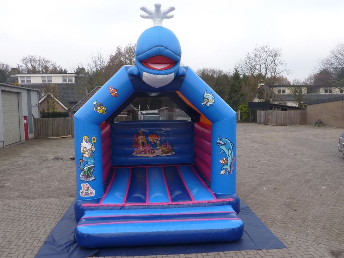 Groot springkussen, Ophalen, Zo goed als nieuw