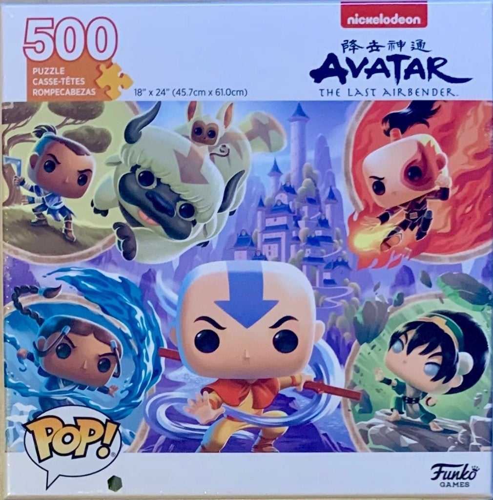 Funko Puzzle - Avatar The Last Airbender [500pcs] New sealed, Ophalen of Verzenden, 500 t/m 1500 stukjes, Nieuw, Legpuzzel