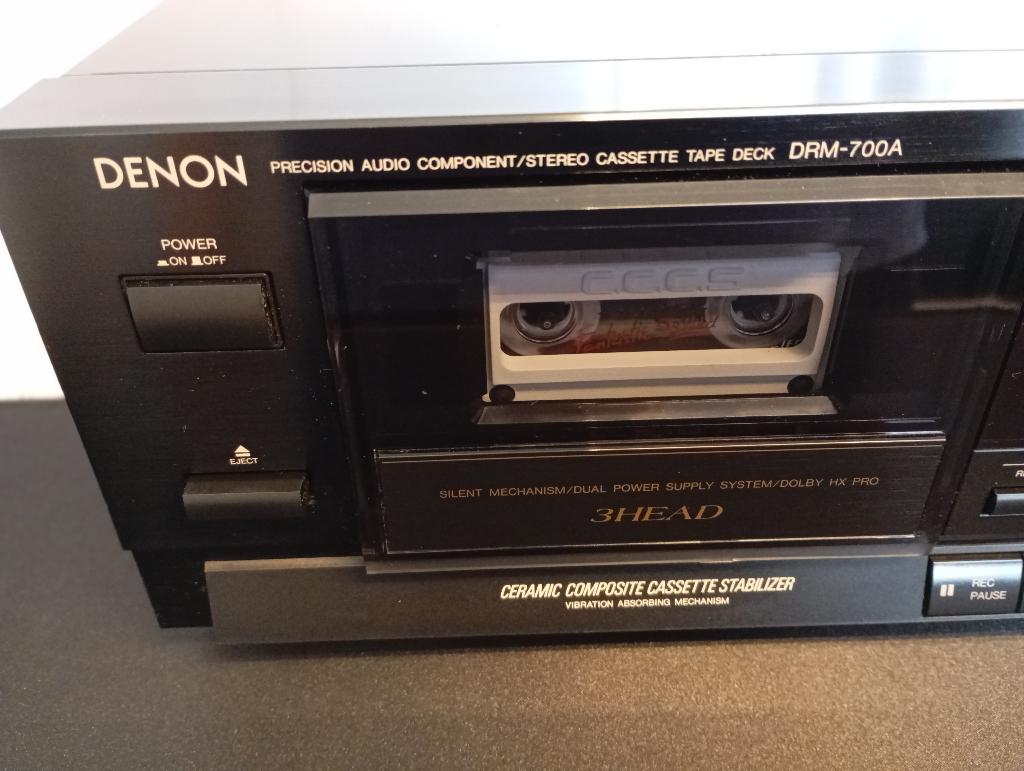 Denon DRM-700A, Audio, Tv en Foto, Cassettedecks, Enkel, Denon, Ophalen of Verzenden