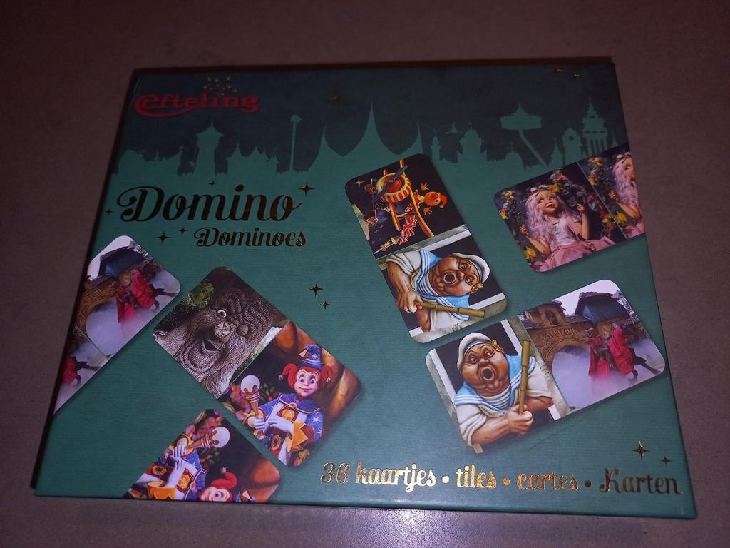 Efteling domino spel, Ophalen of Verzenden, Zo goed als nieuw, Efteling