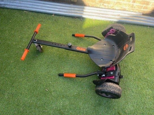 hoverboard met kart te koop, Ophalen, Gebruikt