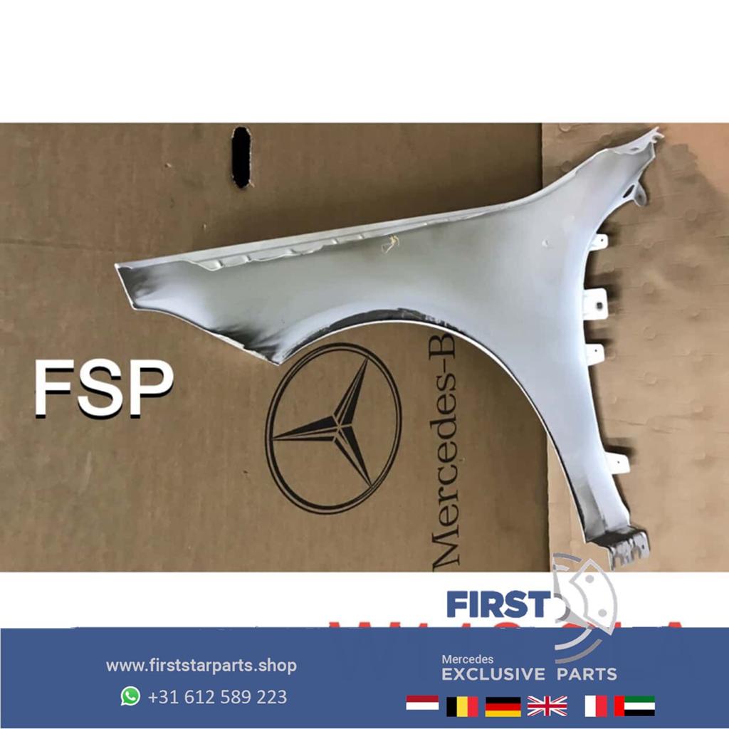 W118 CLA ZIJSCHERM RECHTS Mercedes 2018-2022 WIT ORIGINEEL R, Gebruikt, -, Rechts, Ophalen of Verzenden