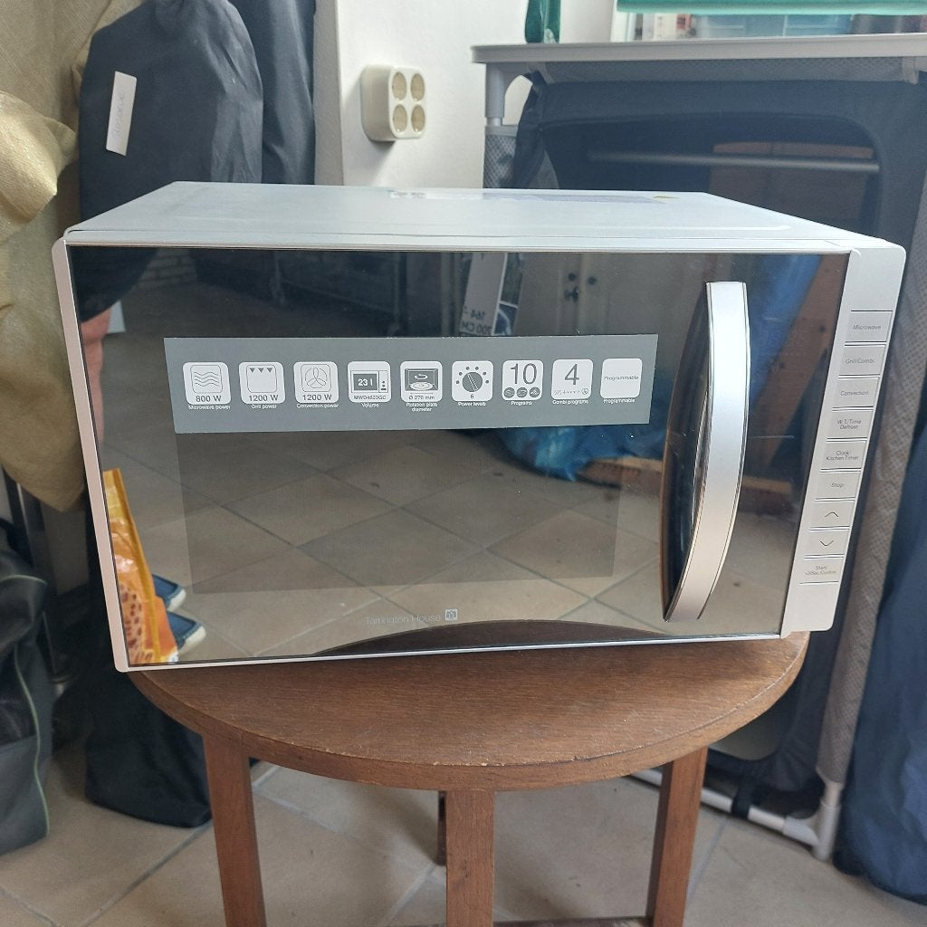 Combimagnetron, Witgoed en Apparatuur, Magnetrons, Ophalen, Combimagnetron, Zo goed als nieuw, Draaiplateau