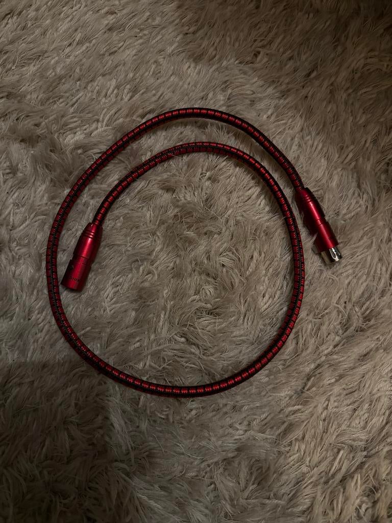 AudioQuest King Cobra XLR Interlink Kabel 6st, Ophalen of Verzenden, Zo goed als nieuw, Minder dan 2 meter, Interlink-kabel