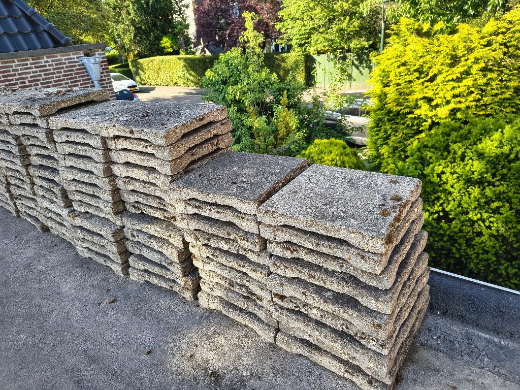 Drainage tegels 30x30 200 stuks, Ophalen, Gebruikt