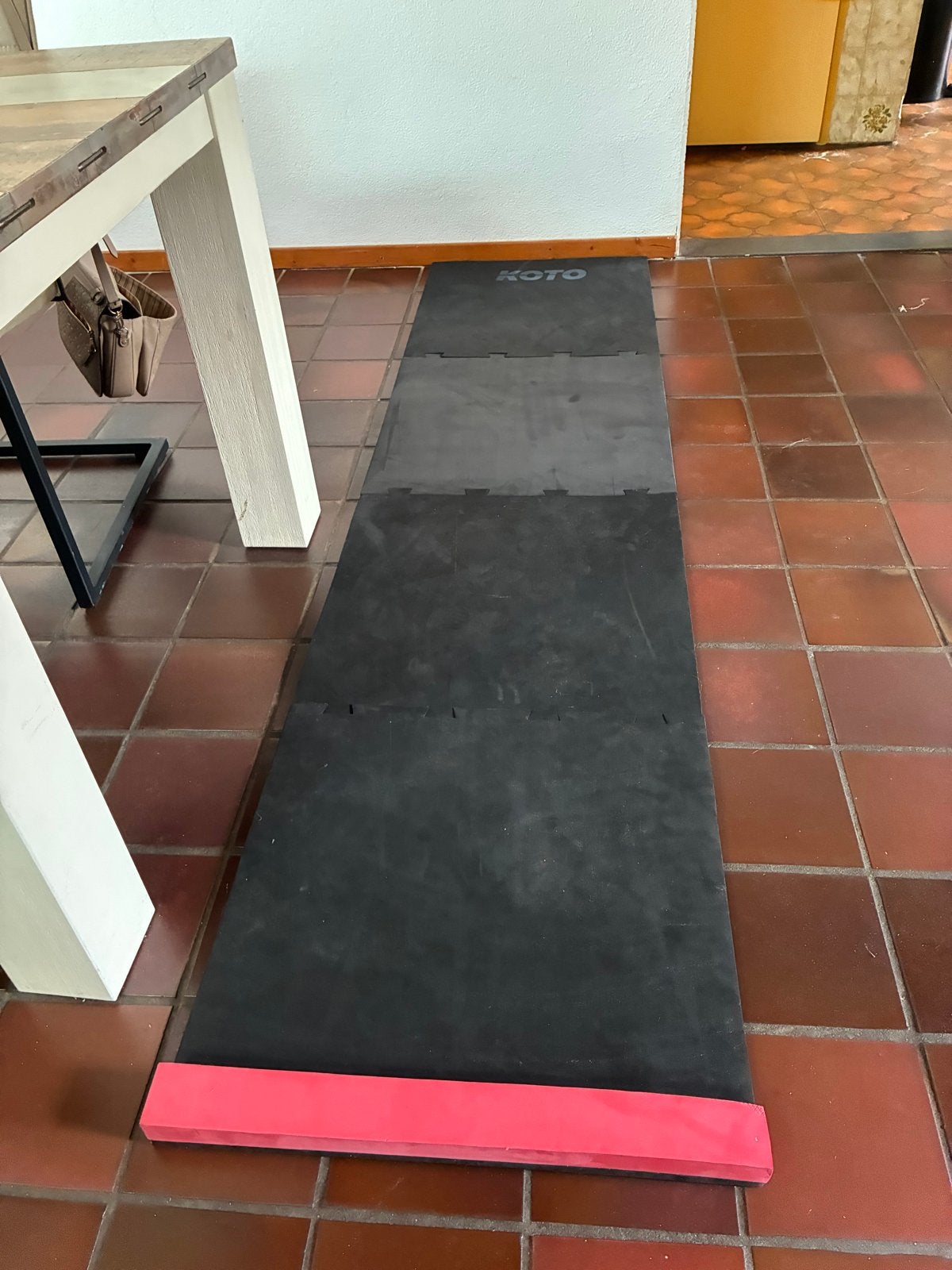 Koto puzzle dart mat, Ophalen of Verzenden, Zo goed als nieuw, Armen, Fitnessmat