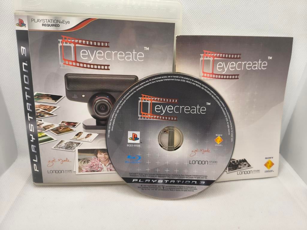 Eye create Playstation 3 game, 1 speler, Ophalen of Verzenden, Zo goed als nieuw, Vanaf 3 jaar