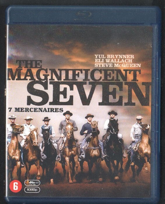 The Magnificent Seven, 1960. Blu-ray. WESTERN., Ophalen of Verzenden, Zo goed als nieuw, Actie