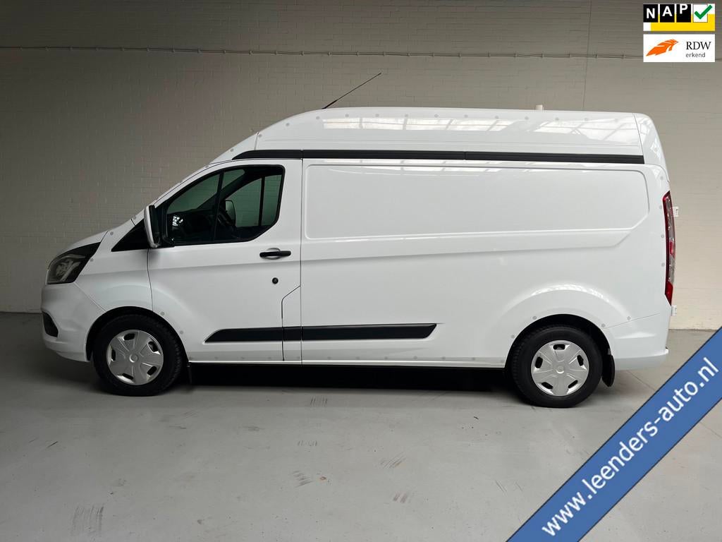 Ford Transit Custom SERVICEWAGEN LANG/ HOOG 320 2.0 TDCI EUR, Auto's, 4 cilinders, Met garantie (alle), 2800 kg, Wit
