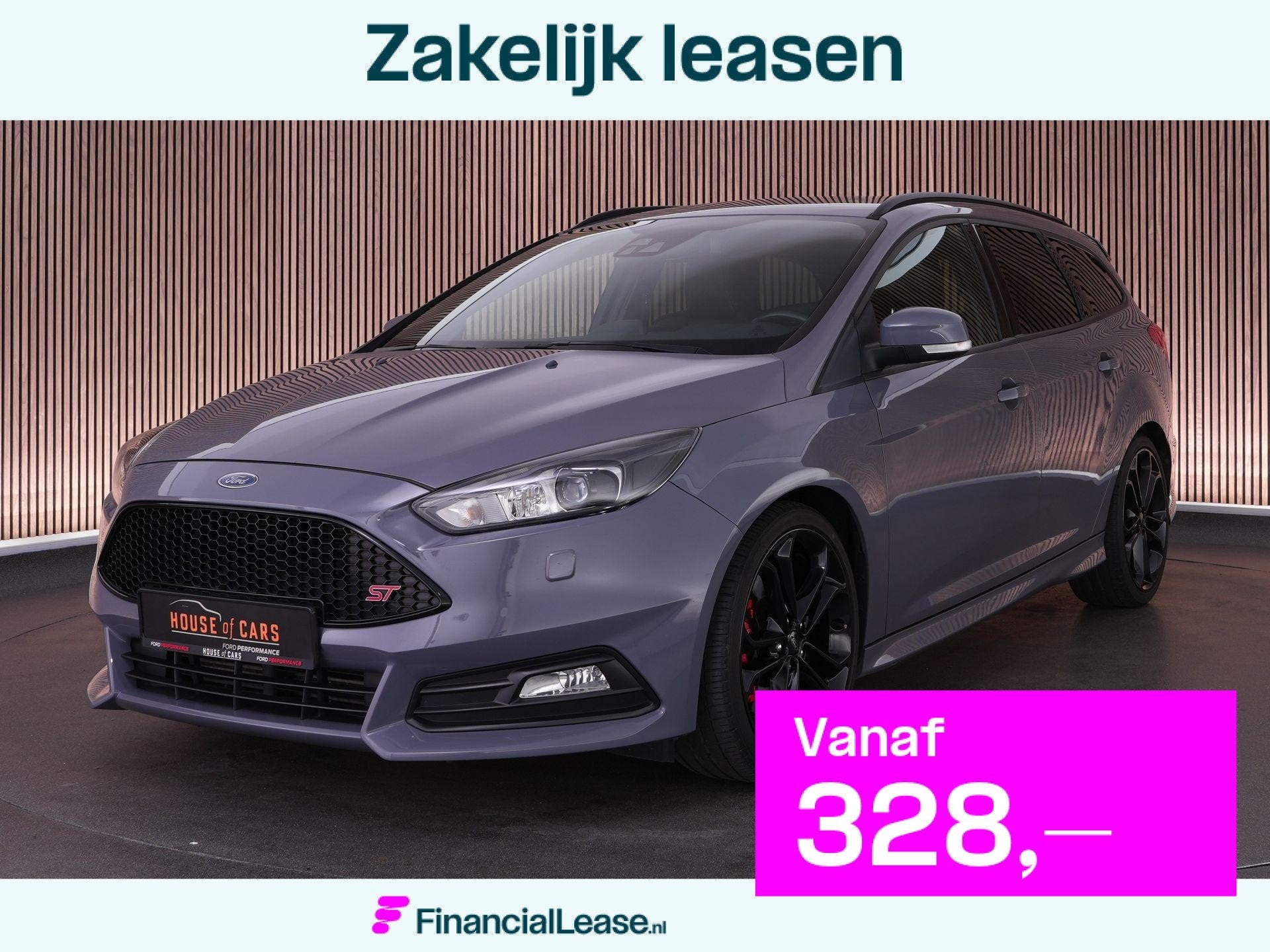 Ford Focus Wagon ST-3 2.0 PERFORMANCE PACK |Sony|Apple Carpl, 15 km/l, Gebruikt, 4 cilinders, Automatische klimaatregeling