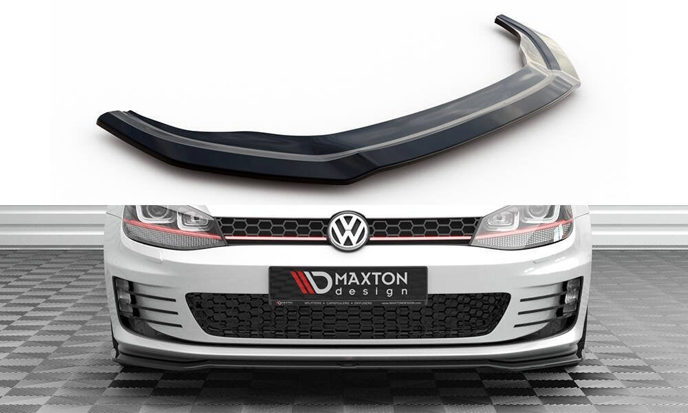 Voorlip sideskirt diffuser spoiler - Golf MK7 7 GTI 13-16, Auto diversen, Tuning en Styling, Ophalen of Verzenden