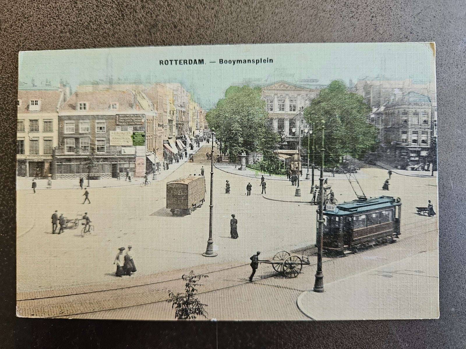 280) Booymansplein Rotterdam, Verzamelen, Ansichtkaarten | Nederland, Ophalen of Verzenden, Ongelopen, Zuid-Holland