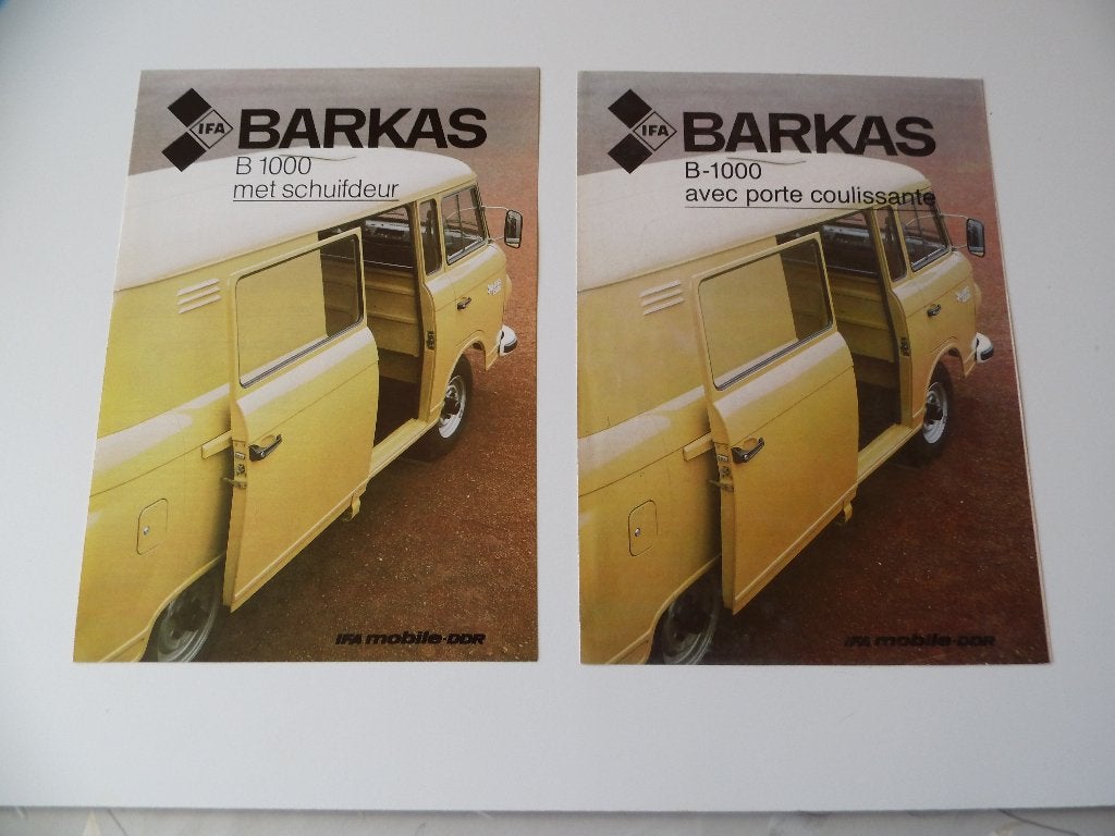 Barkas B1000 met schuifdeur 1987 IFA, Ophalen of Verzenden, Zo goed als nieuw, Overige merken