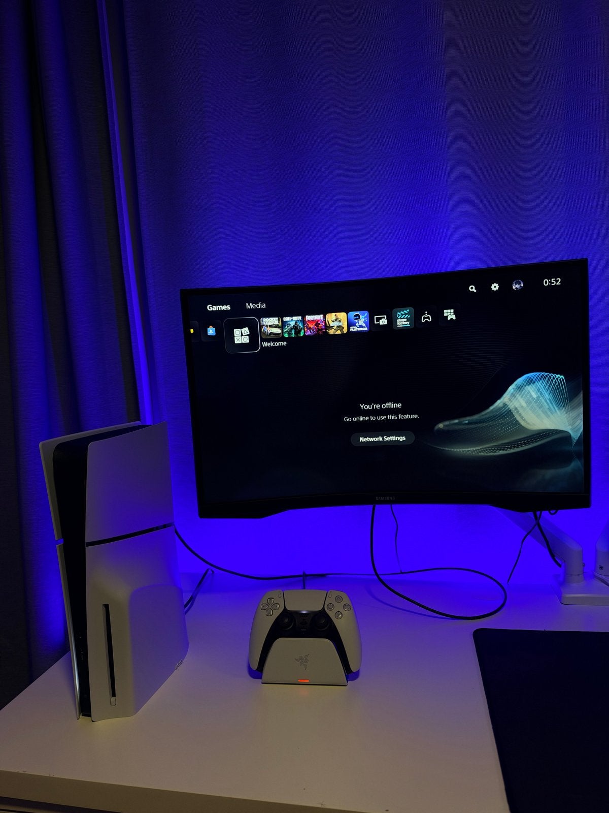 Sony PlayStation 5 Slim Disc Edition inclusief game monitor, Ophalen of Verzenden, Zo goed als nieuw, Playstation 5