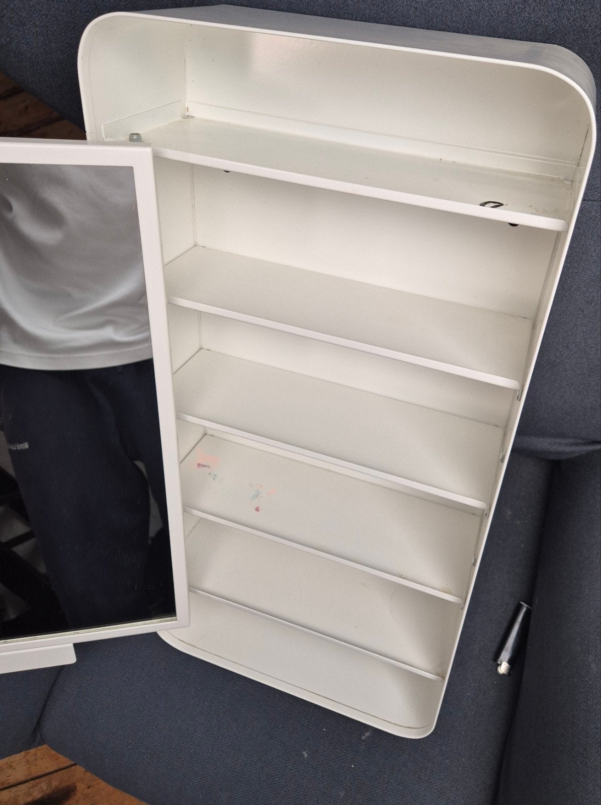 IKEA GUNNERN spiegelkastje met planken, Ophalen, Gebruikt, Rechthoekig