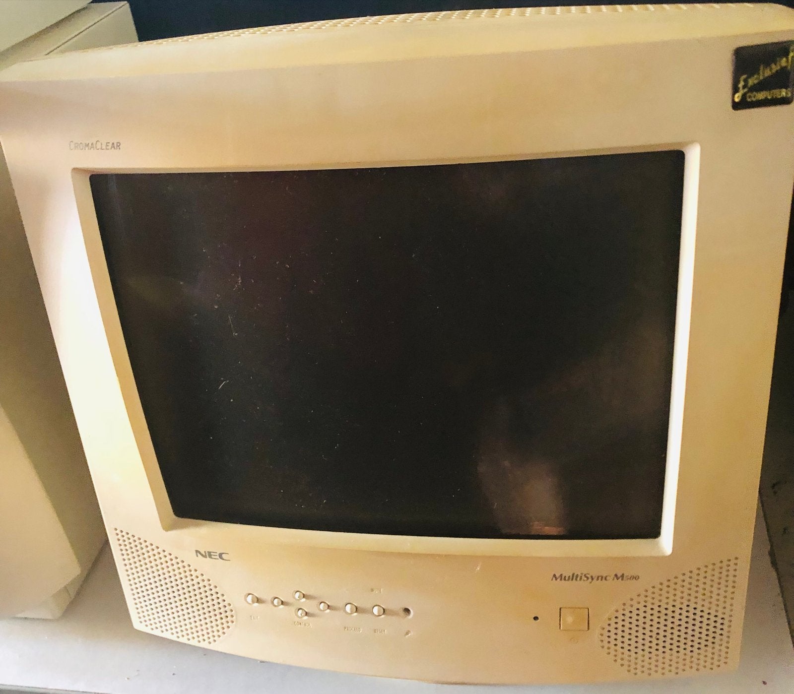 NEC MultiSync M500 CRT Monitor - Vintage Computer Scherm, Computers en Software, Monitoren, Gebruikt, Overige typen, Onbekend