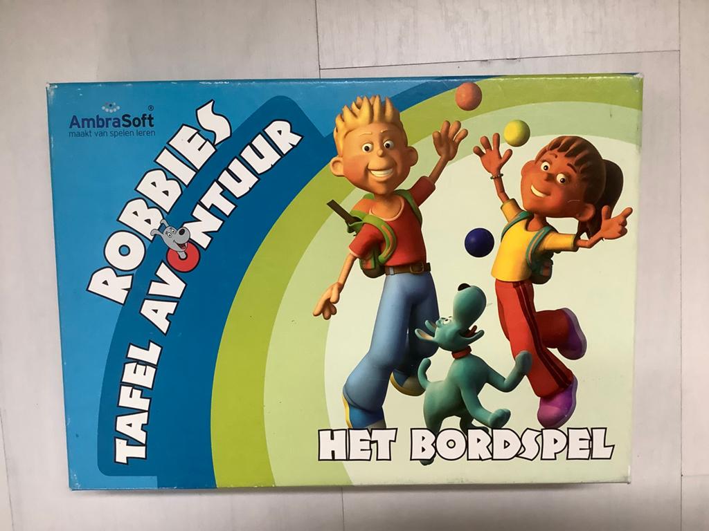 Tafels oefenen met Robbies tafelavontuur, Ophalen of Verzenden, Zo goed als nieuw, Rekenen