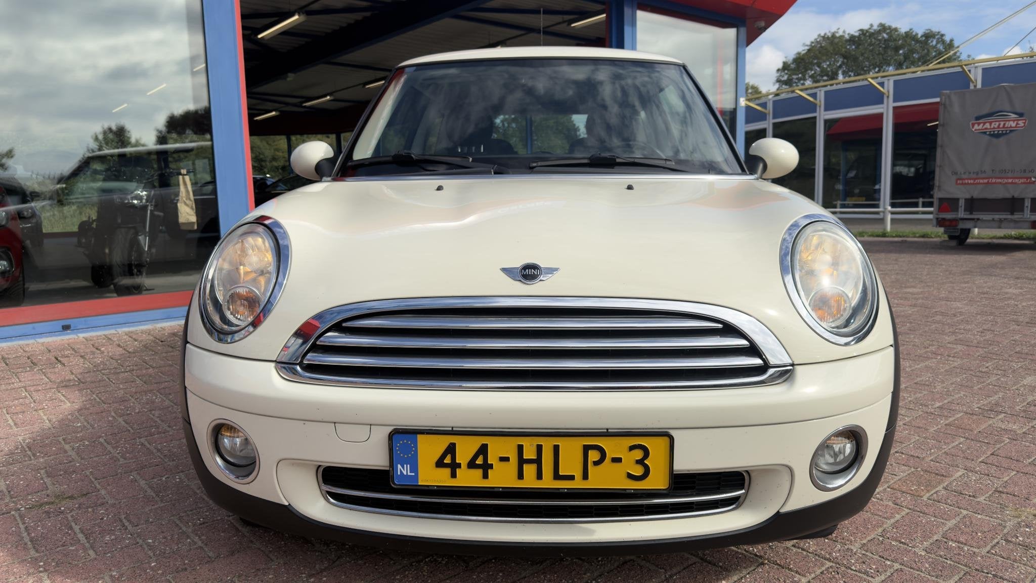 MINI 3-Deurs 1.4 One Pepper AIRCO | AUTOMAAT | LMV | NL AUTO, Auto's, Gebruikt, Zwart, 4 stoelen, Origineel Nederlands