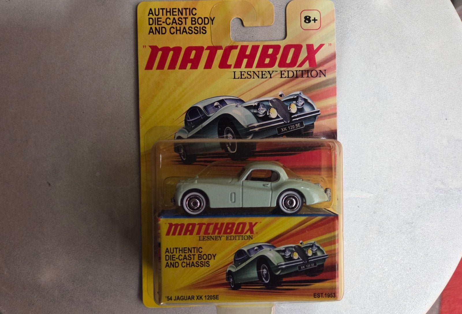Matchbox '54 Jaguar XK 120SE Lesney Edition, Ophalen of Verzenden, Nieuw, Overige typen