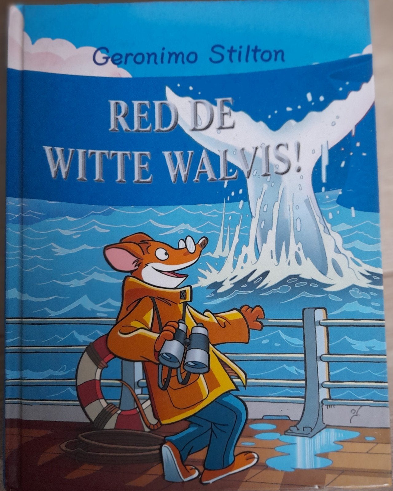 Geromino Stilton Red de witte walvis, Ophalen of Verzenden