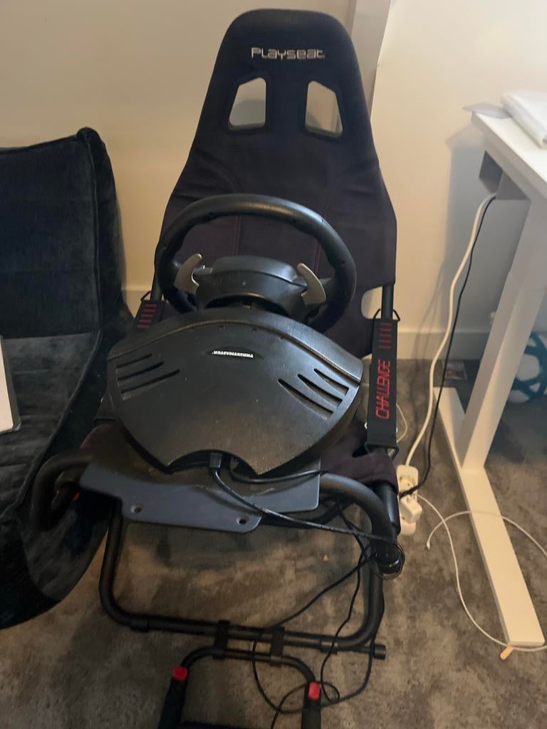 Playseat Challenge met Thrustmaster T80 Ferrari 488 GTB, Ophalen, Gebruikt
