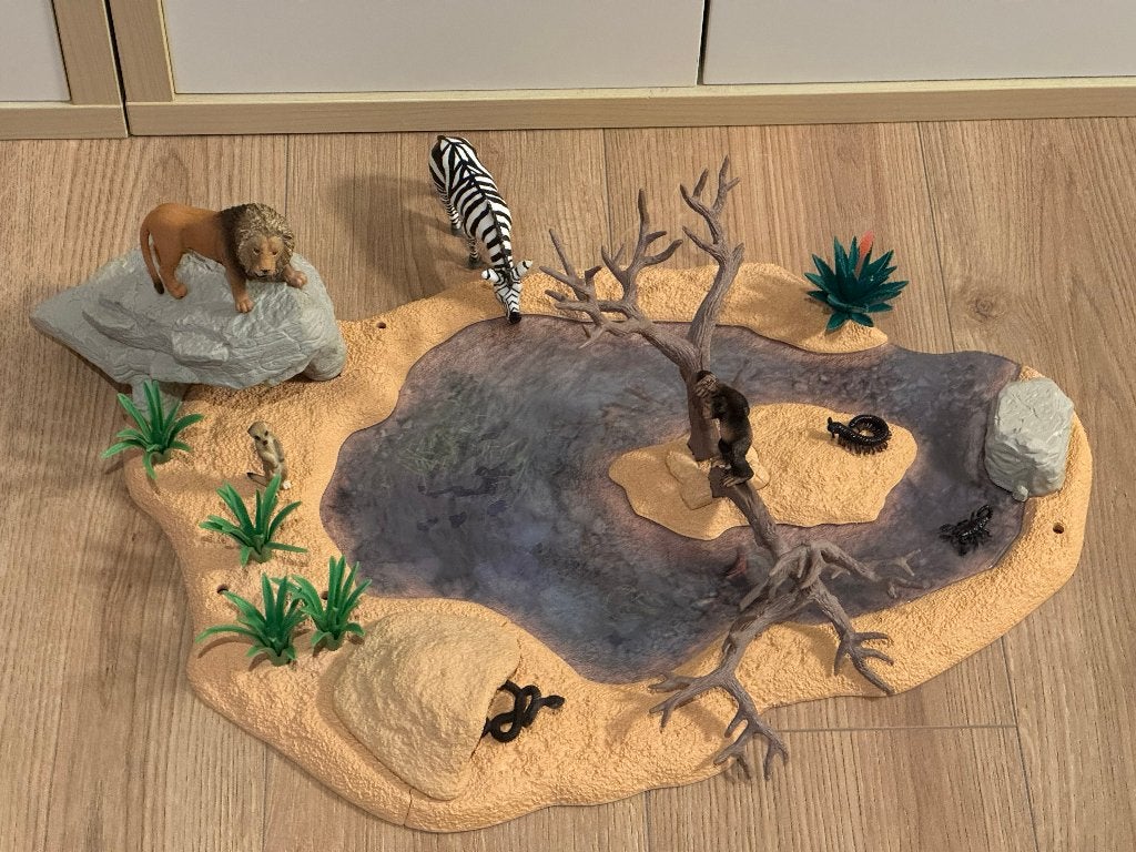 Schleich 42258 Wildlife Waterbron, Ophalen of Verzenden, Zo goed als nieuw, Jongen of Meisje