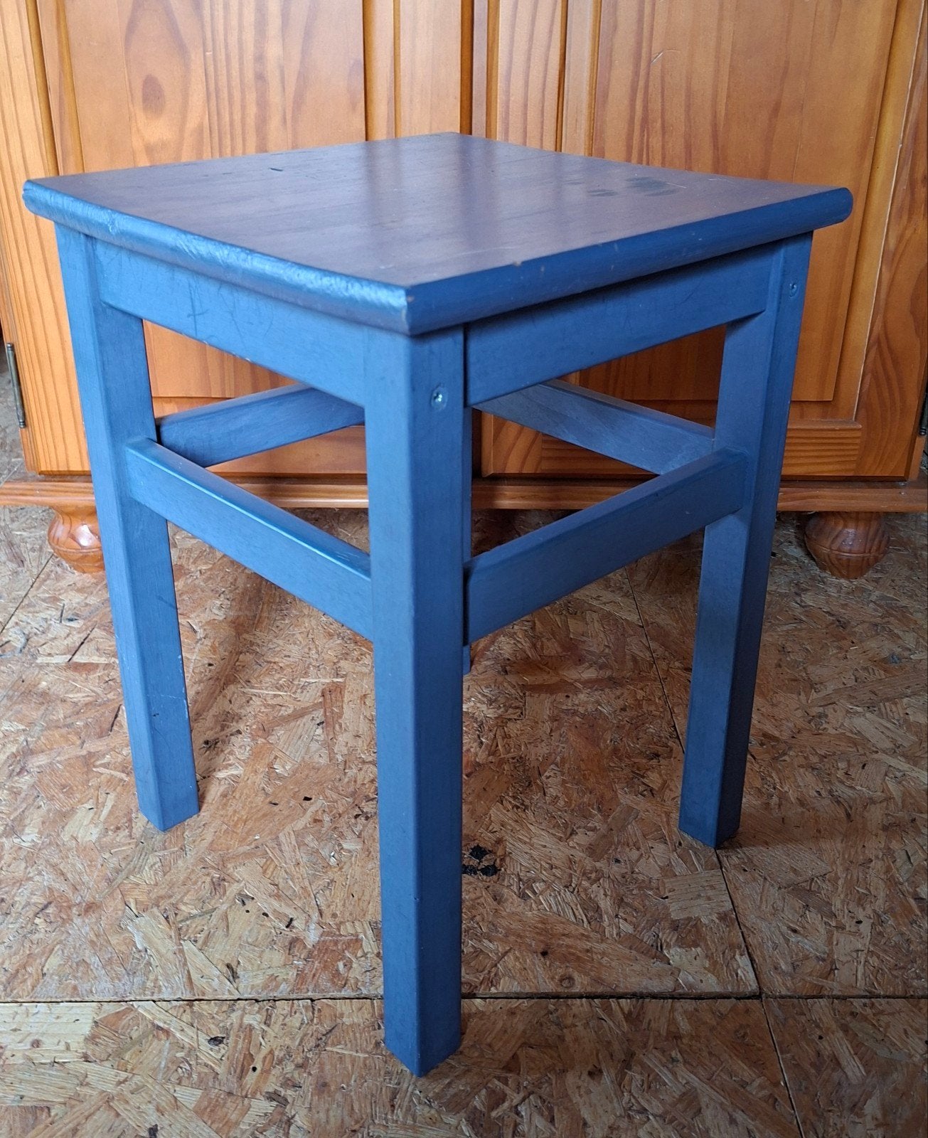 Krukje hout, Ophalen, Rechthoekig, Minder dan 55 cm, Minder dan 45 cm