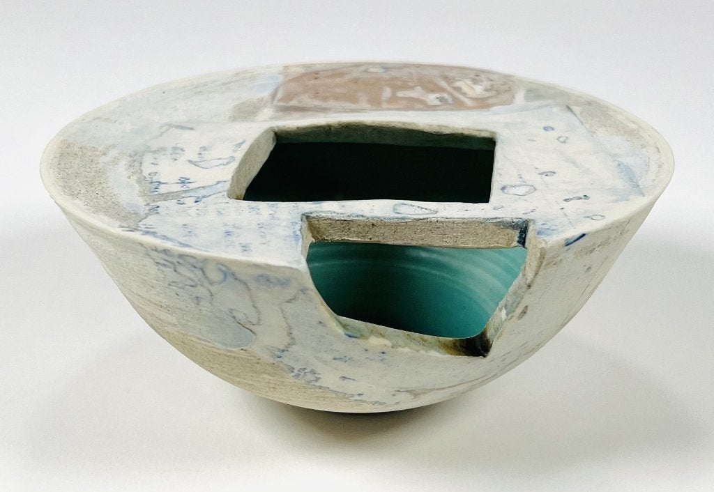 593. Keramieken plastiek Marien Gullatz – zoutglazuur, Antiek en Kunst, Antiek | Keramiek en Aardewerk, Ophalen