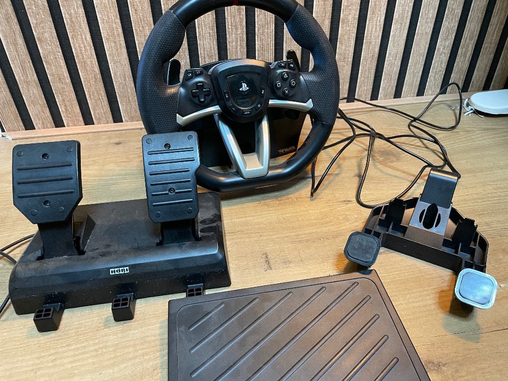 Hori racestuur, Ophalen, Gebruikt, Stuur of Pedalen, PlayStation 4