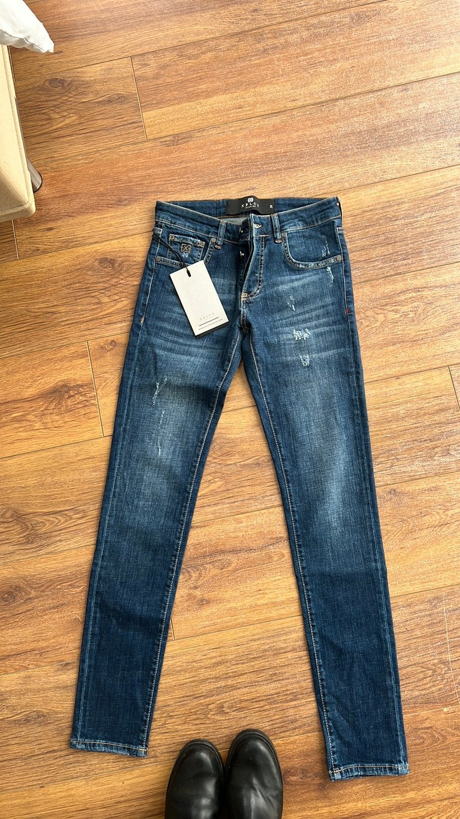 Skinny jeans van XPLCT Studio’s, Ophalen of Verzenden, Nieuw, Blauw, W32 (confectie 46) of kleiner