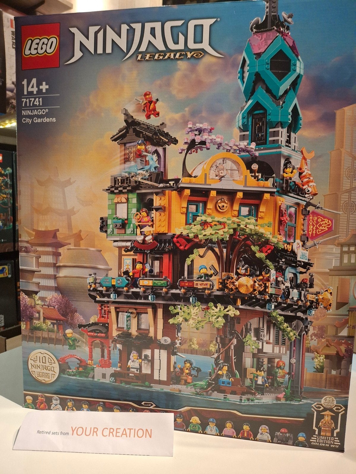 NIEUW Lego 71741 Ninjago City Gardens, Kinderen en Baby's, Lego, Nieuw, Ophalen of Verzenden, Ninjago