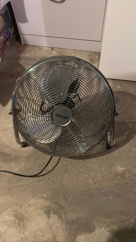 Grondventilator te koop, Witgoed en Apparatuur, Ventilatoren, Zo goed als nieuw, Ophalen