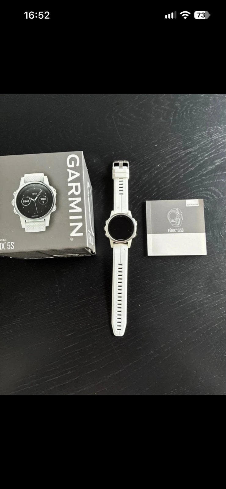 Garmin Fenix 5S - Wit, Wit, Ophalen of Verzenden, Waterdicht, Afstand