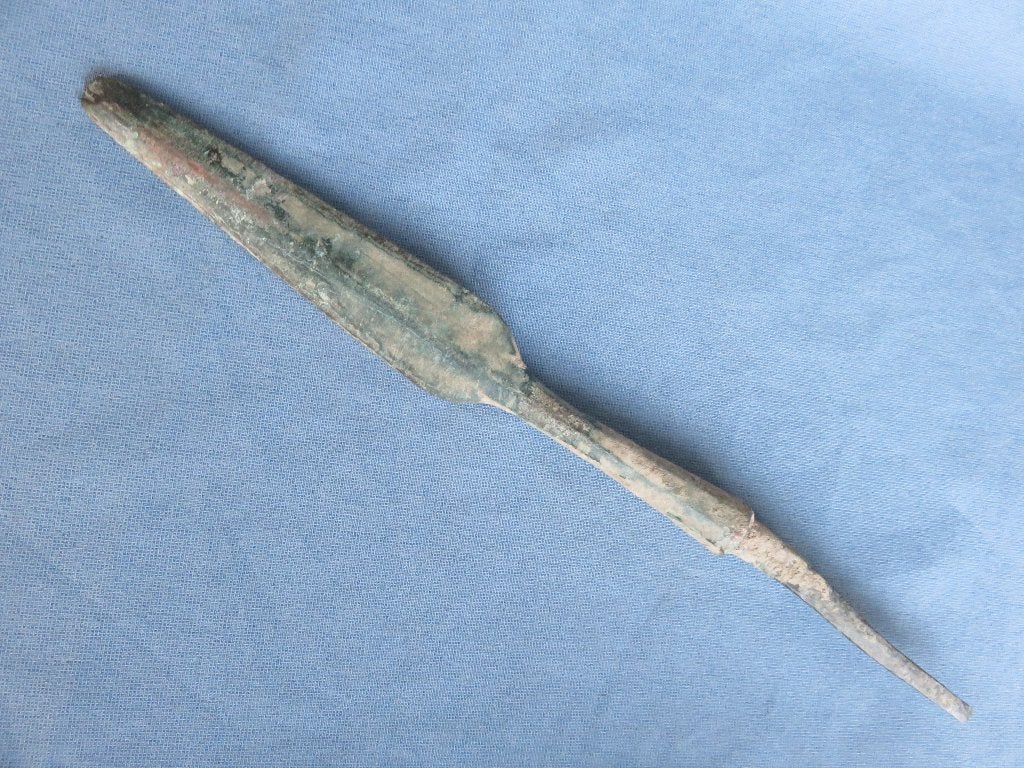 Bronstijd – Lanspunt in brons – ca. 3000 jaar oud, Antiek en Kunst, Ophalen of Verzenden, Brons
