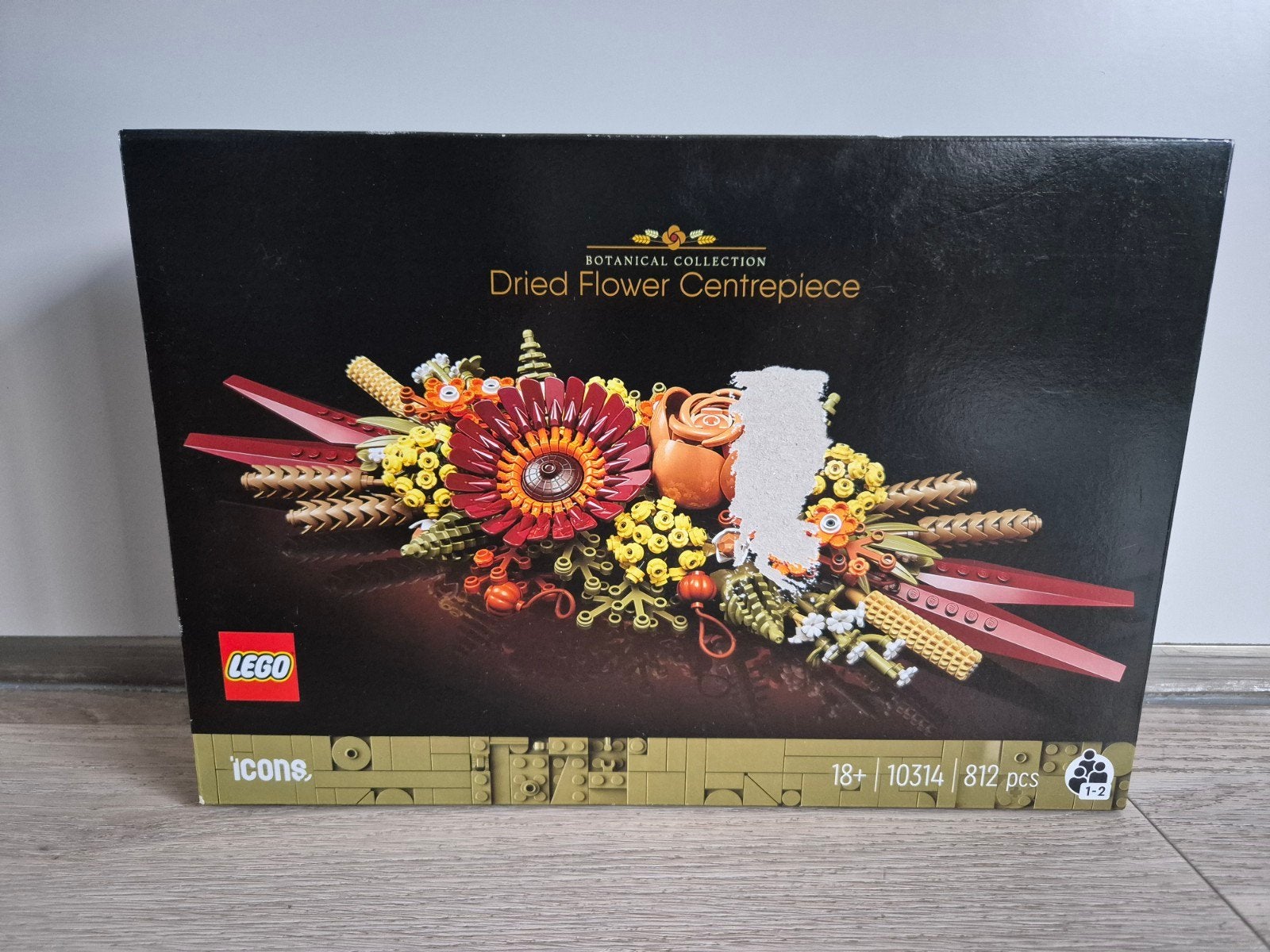 LEGO 10314 Bloemstuk met gedroogde bloemen, Ophalen of Verzenden, Nieuw, Compleet, Lego