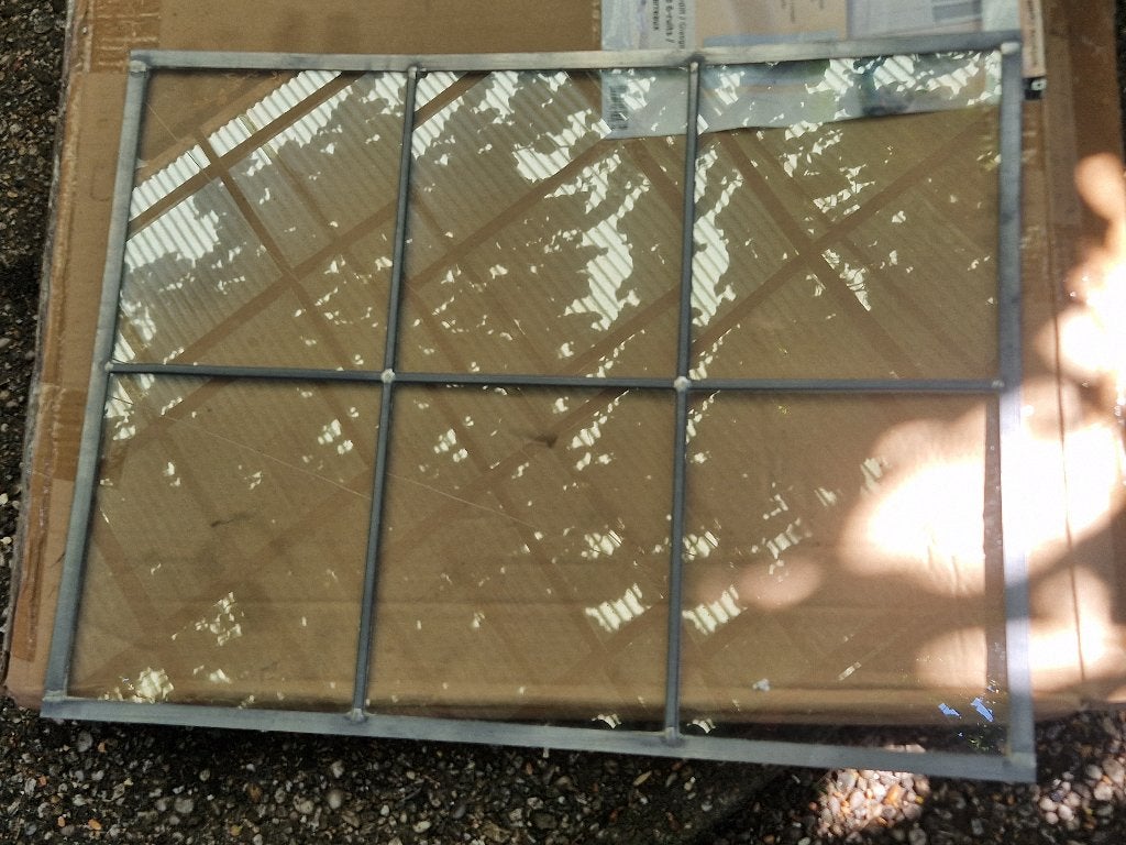 2X Cando glas in lood 6-ruits; 59x46cm, 25,- per stuk., Nieuw, Ophalen of Verzenden, 200 tot 215 cm, Glas