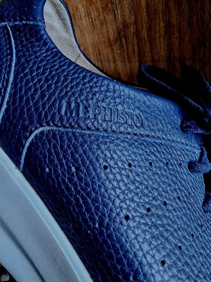 Sportieve Mephisto Waren schoenen in maat 9. 43, Kleding | Heren, Schoenen, Blauw, Ophalen of Verzenden, Mephisto, Sneakers of Gympen