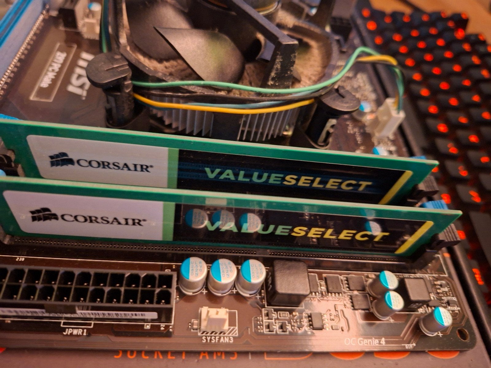 MSI Moederbord met Intel core i-5 4590 processor en ddr3 ram, Computers en Software, Ophalen, Gebruikt, DDR3, ATX