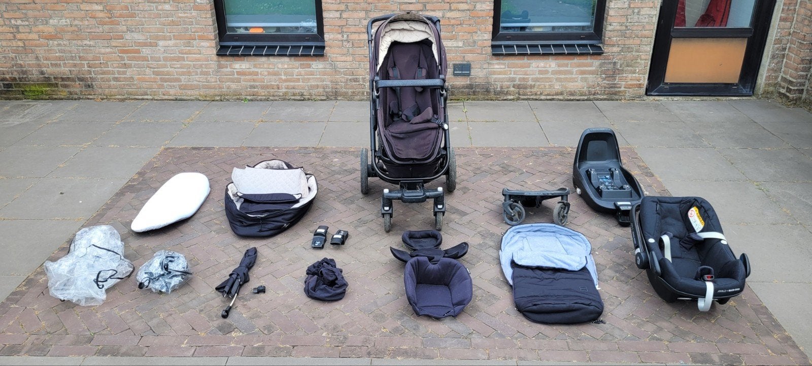 Complete Joolz Geo 2 set met Maxi-Cosi en accessoires, Ophalen
