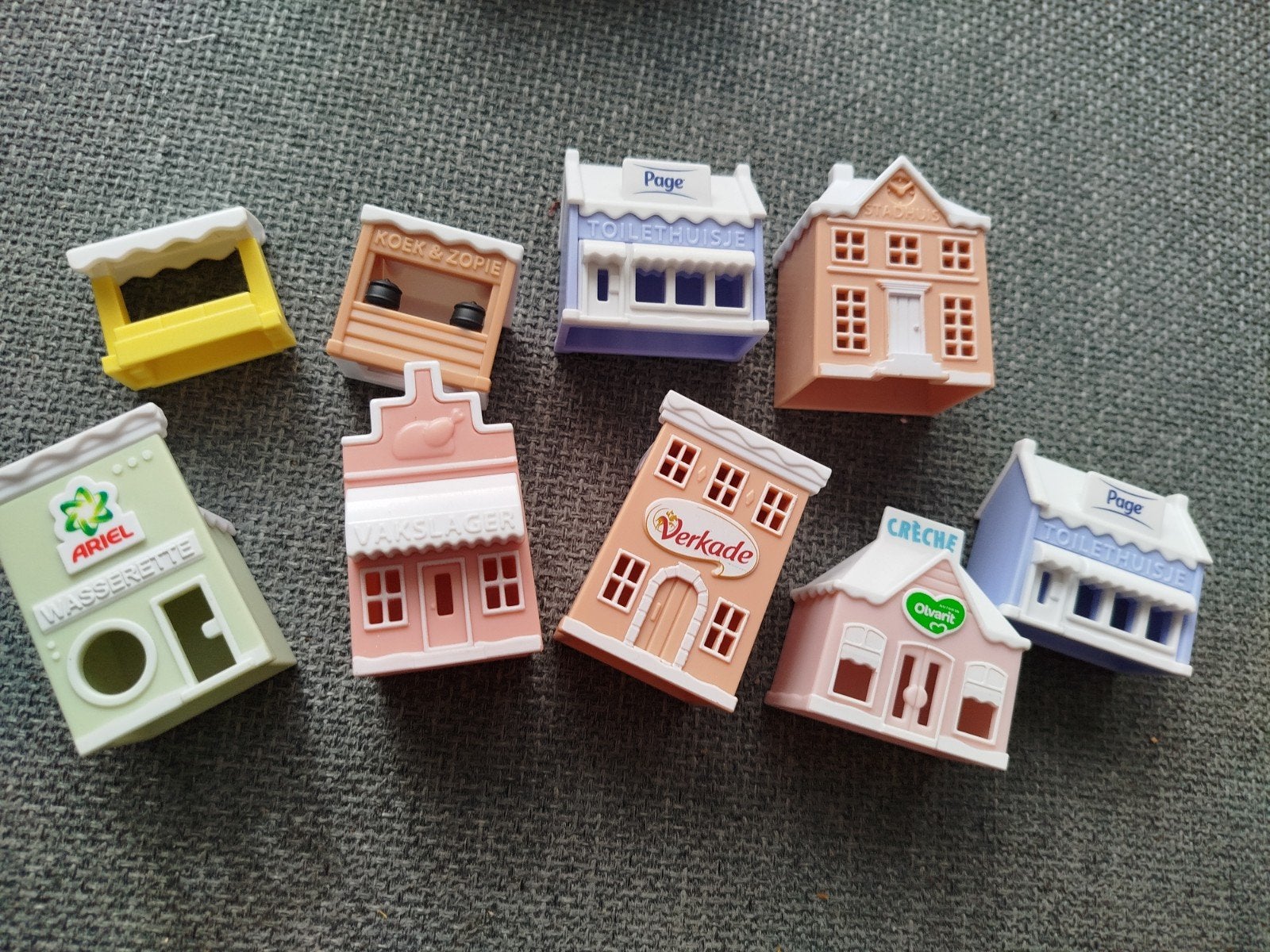 Verzamelobject: Miniatuur Huisjes van Bekende Merken, Ophalen of Verzenden, Gebruikt, Jongen of Meisje