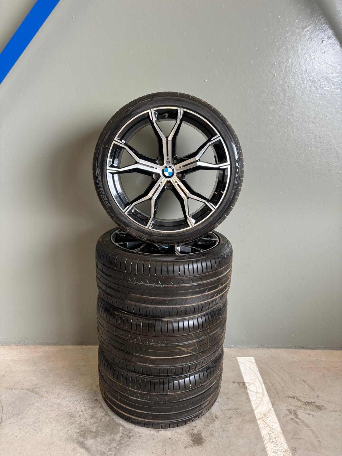 21 inch BMW X5 velgen met zomerbanden!, Auto-onderdelen, Banden en Velgen, Ophalen, 285 mm, Banden en Velgen, 21 inch