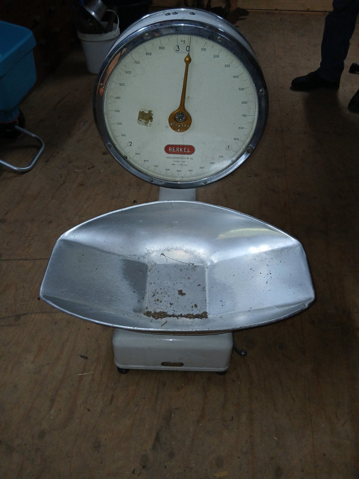Berkel weegschaal 6 kg, Ophalen of Verzenden, Winkelweegschaal, Minder dan 10 kg