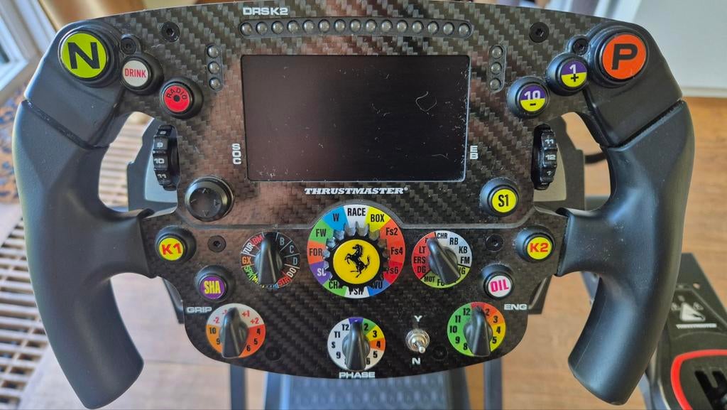 Thrustmaster SF1000 Formule 1 racestuur met pedalen, Ophalen, 1 speler, Racen en Vliegen, Zo goed als nieuw