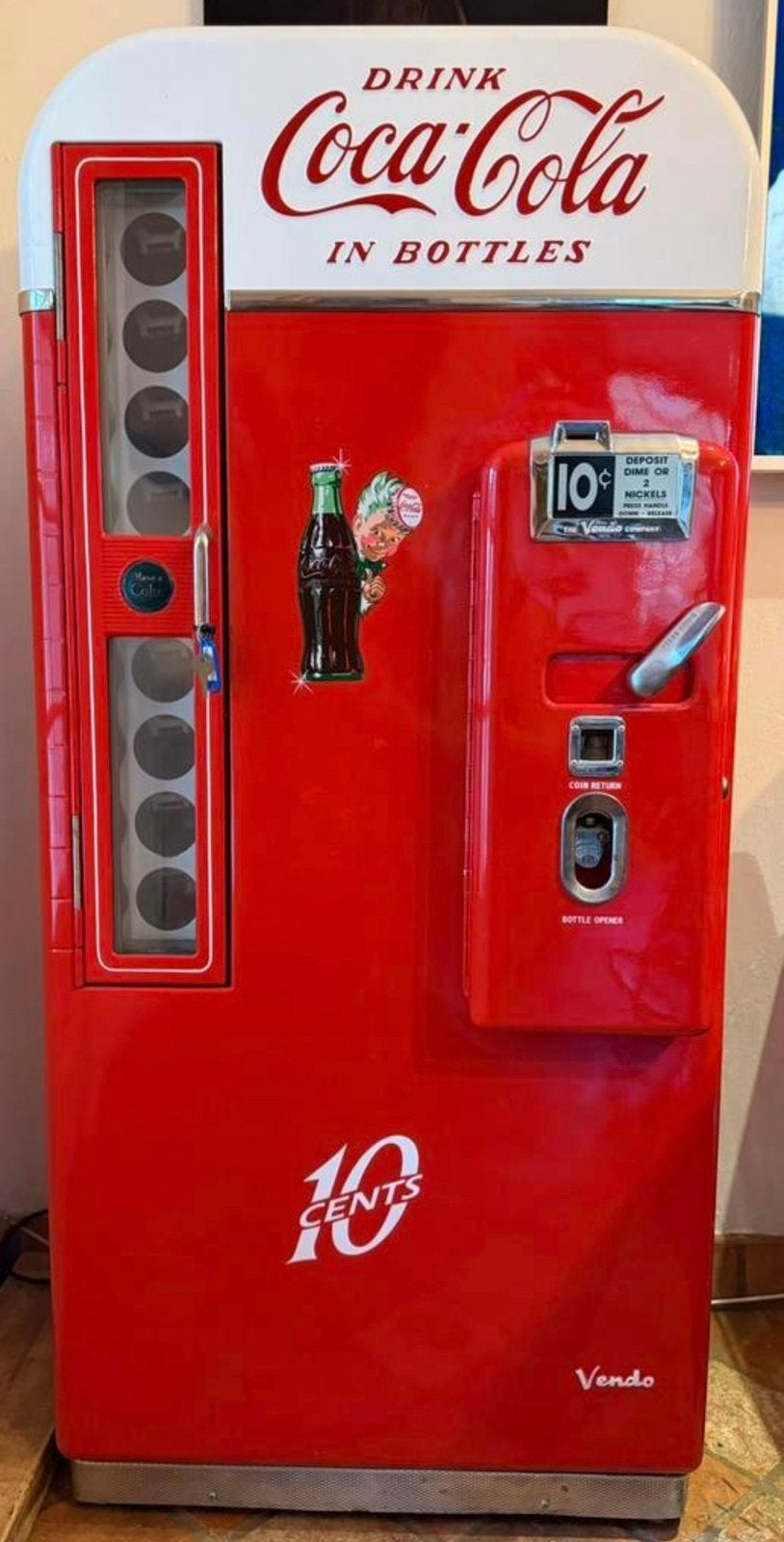 Coca cola koelast, Ophalen, Zo goed als nieuw