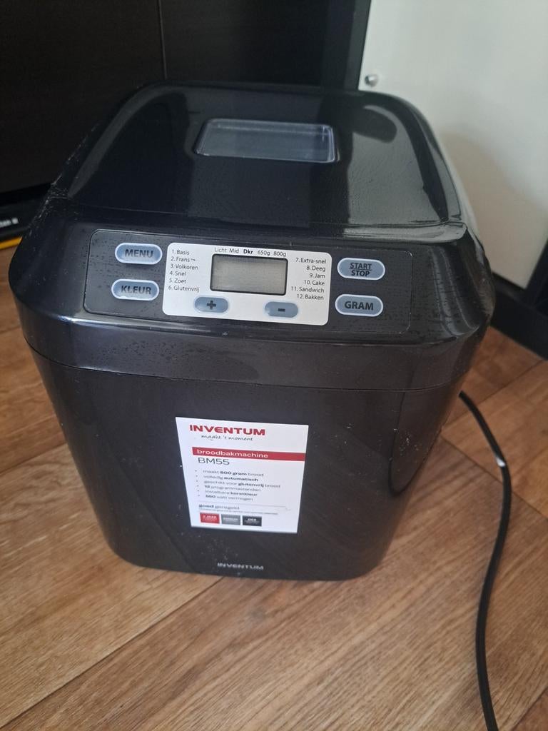 Broodbak machine nog nooit gebruikt geen doos aanwezig., Witgoed en Apparatuur, Broodbakmachines, Ophalen of Verzenden, Nieuw