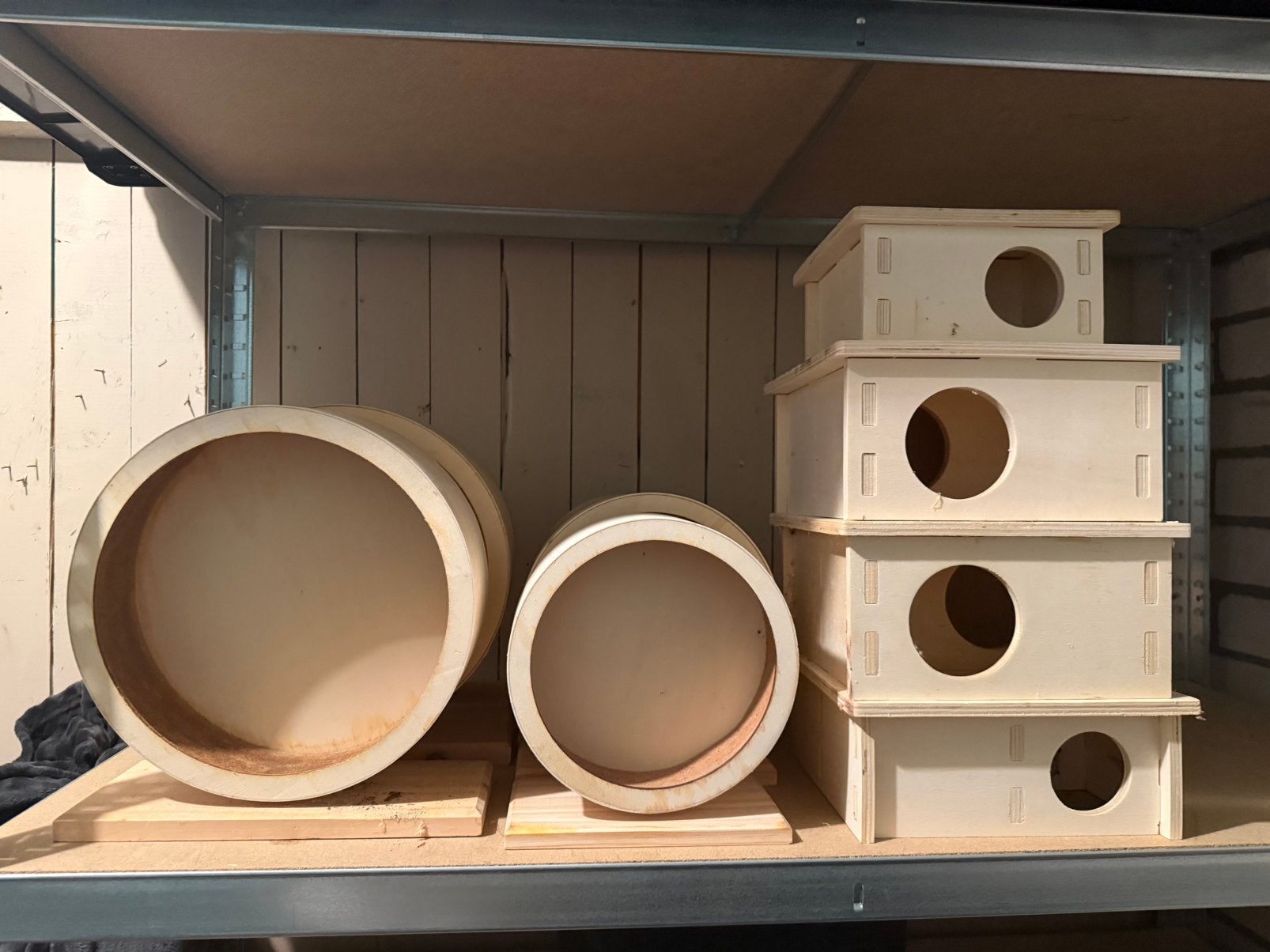 Hamster spullen, Ophalen of Verzenden, Zo goed als nieuw, Loopwiel of Rad