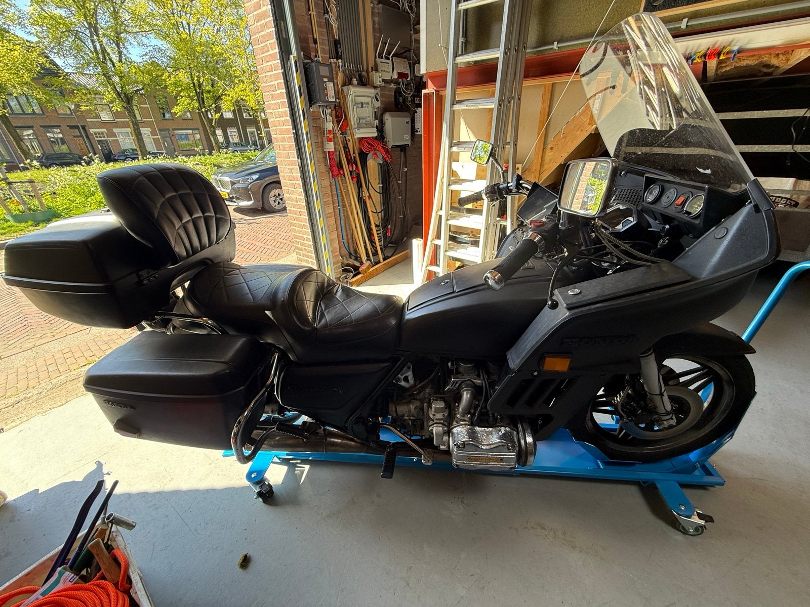 Honda Goldwing GL1100 uit 1983 - Gepoedercoat frame
