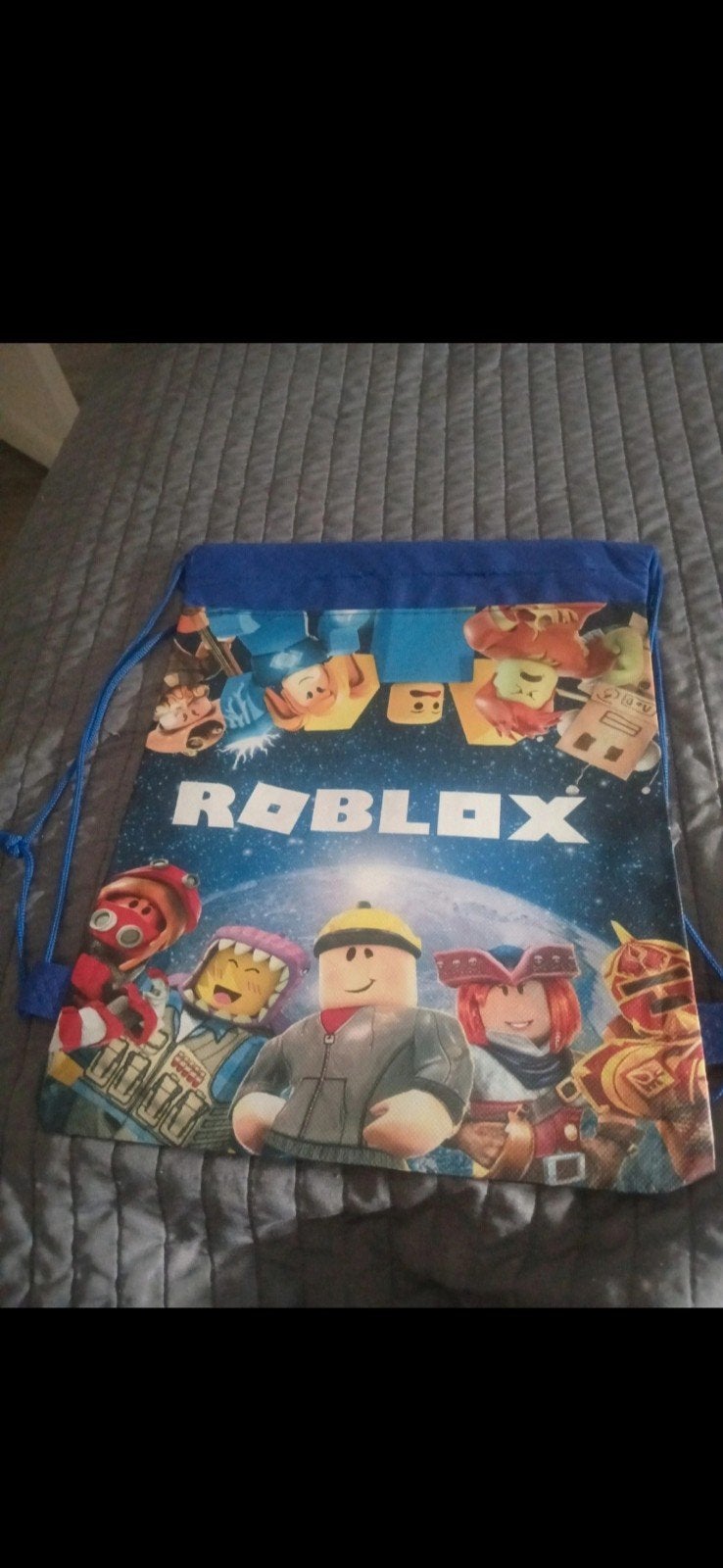 Nieuwe Roblox Gymtas / Rugzak - Ideaal voor School of Sport, Ophalen, Nieuw, Jongen of Meisje
